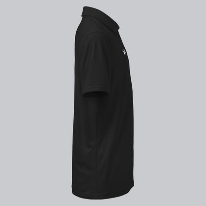 Under Armour Polo Shirt Men Black with Custom Music Code