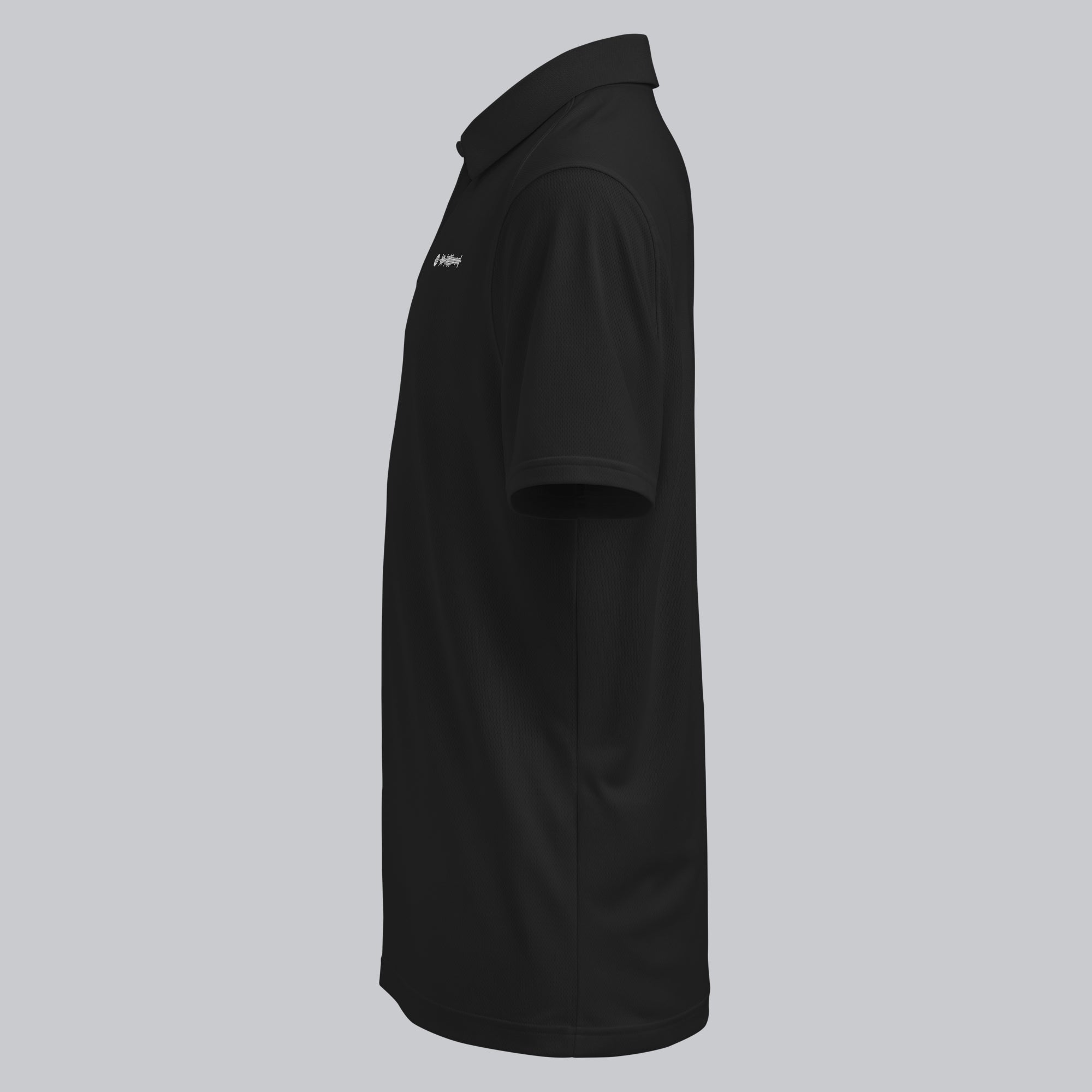 Under Armour Polo Shirt Men Black with Custom Music Code