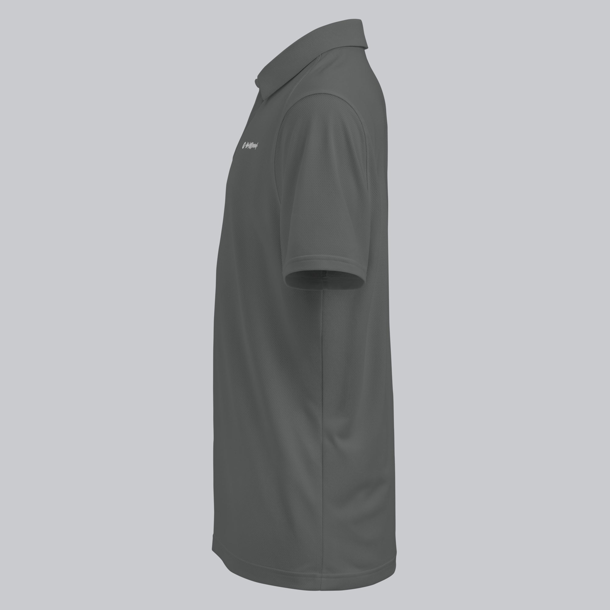 Under Armour Polo Shirt Men Grey with Custom Music Code