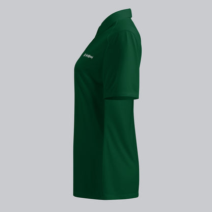 Under Armour Polo Shirt Women Green with Custom Music Code